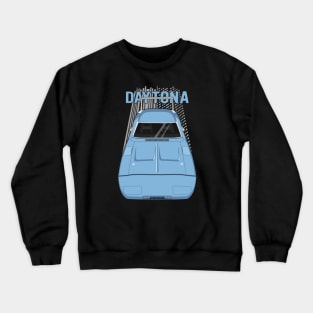 Dodge Charger Daytona 1969 - light blue Crewneck Sweatshirt